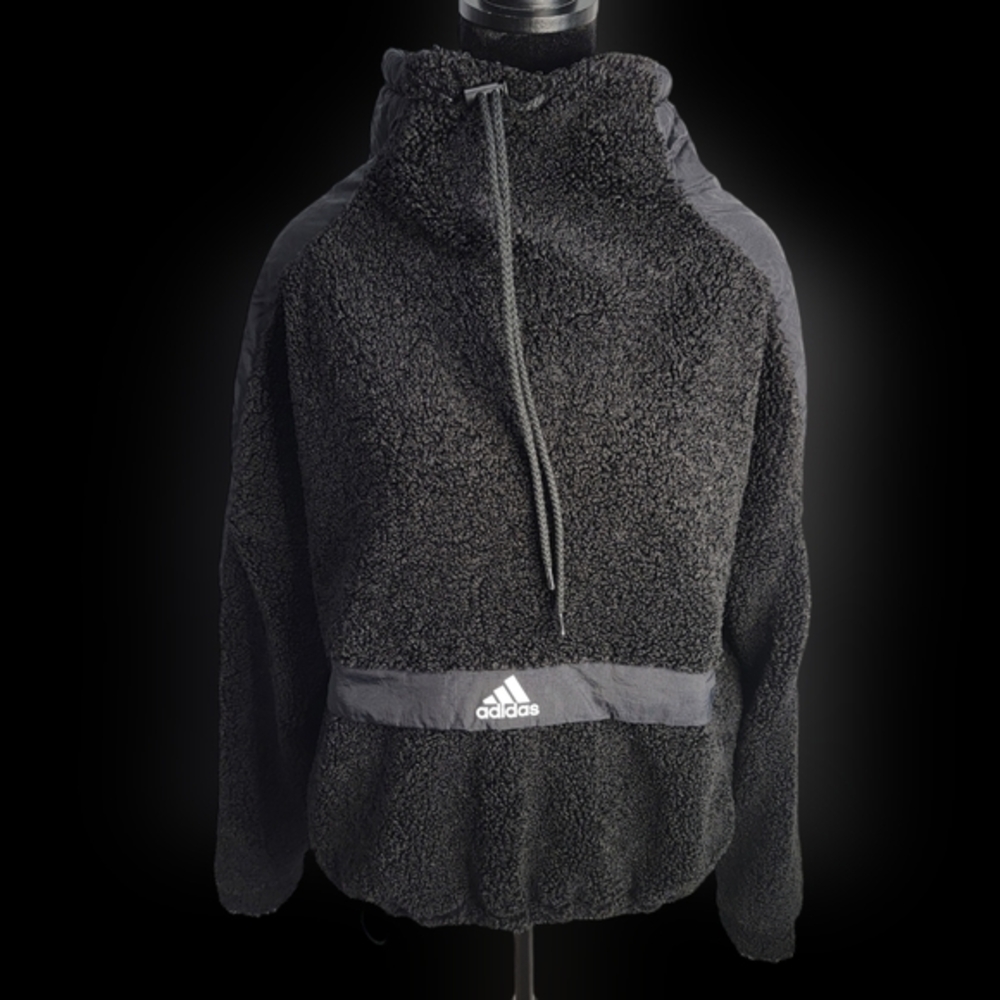 Adidas High Neck Pullover, Medium - image 2